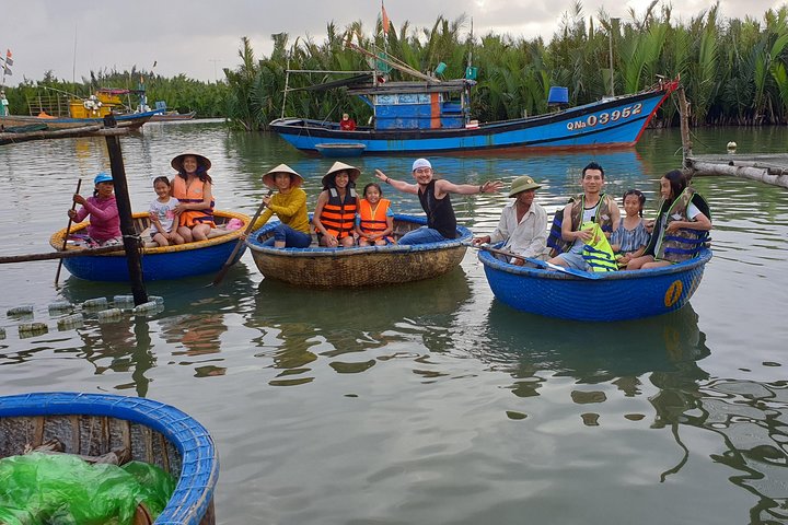Private Shore Excursions from Chan Port - Basket Boat- Foot Massage- Hoi An City - Image 1