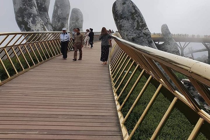 Shore Excursion Small Group to Visit Golden Bridge,Dragon Bridge,Marble Mountain - Image 4