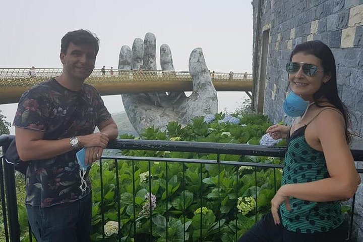 Shore Excursion to Golden Bridge- Dragon Bridge- Marble Mountain-Monkey Mountain - Image 3