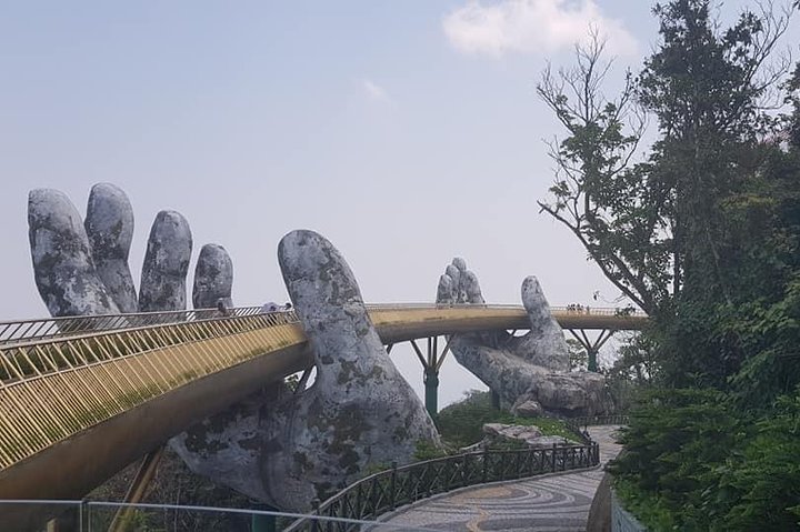 Shore Excursion to Golden Bridge- Dragon Bridge- Marble Mountain-Monkey Mountain - Image 2
