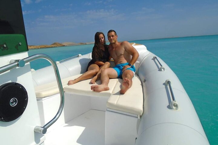 4-Hour Swim with Dolphins and Subwing Game in a Private Speedboat in Hurghada - Image 2