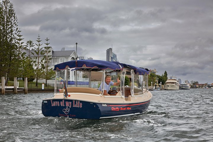 Gold Coast Private Skippered Limo on the Water Canal Cruise - Image 1