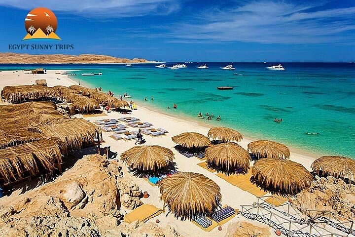 Orange Bay Gifton Island from Hurghada Snorkeling Tour - Image 1