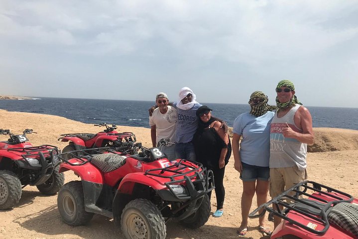 quad bike along coastline  - Image 2