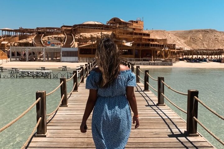 Trip to Orange bay including Lunch, Snorkeling & Water Sports from Hurghada - Image 1