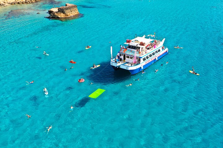 Ibiza Beach Hopping Cruise with Paddleboards, Drinks and Food. 6h - Image 1