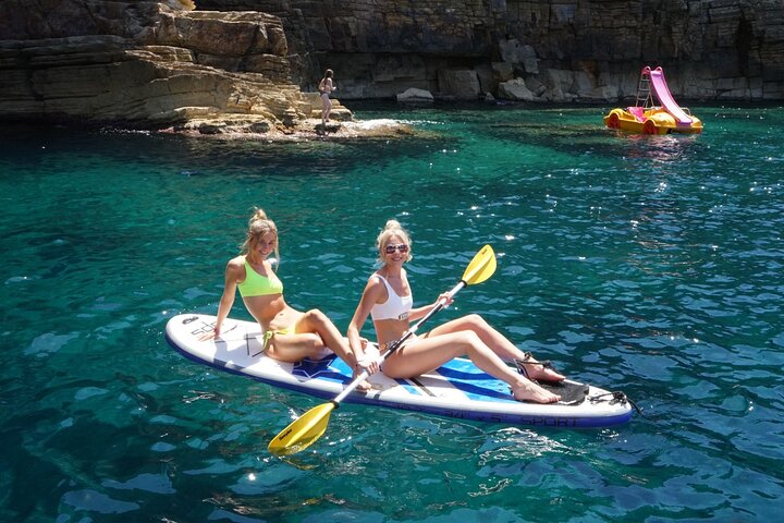 SUP Adventure Sunset Cruise (Cala Salada, Cala Gració & more) - Image 4