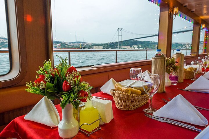 Bosphorus Dinner Cruise with Folklore Show & Belly Dancers - Image 1