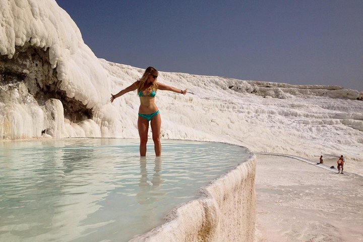 From Izmir; Cotton Castle - Pamukkale Tour With Small Group - Image 1