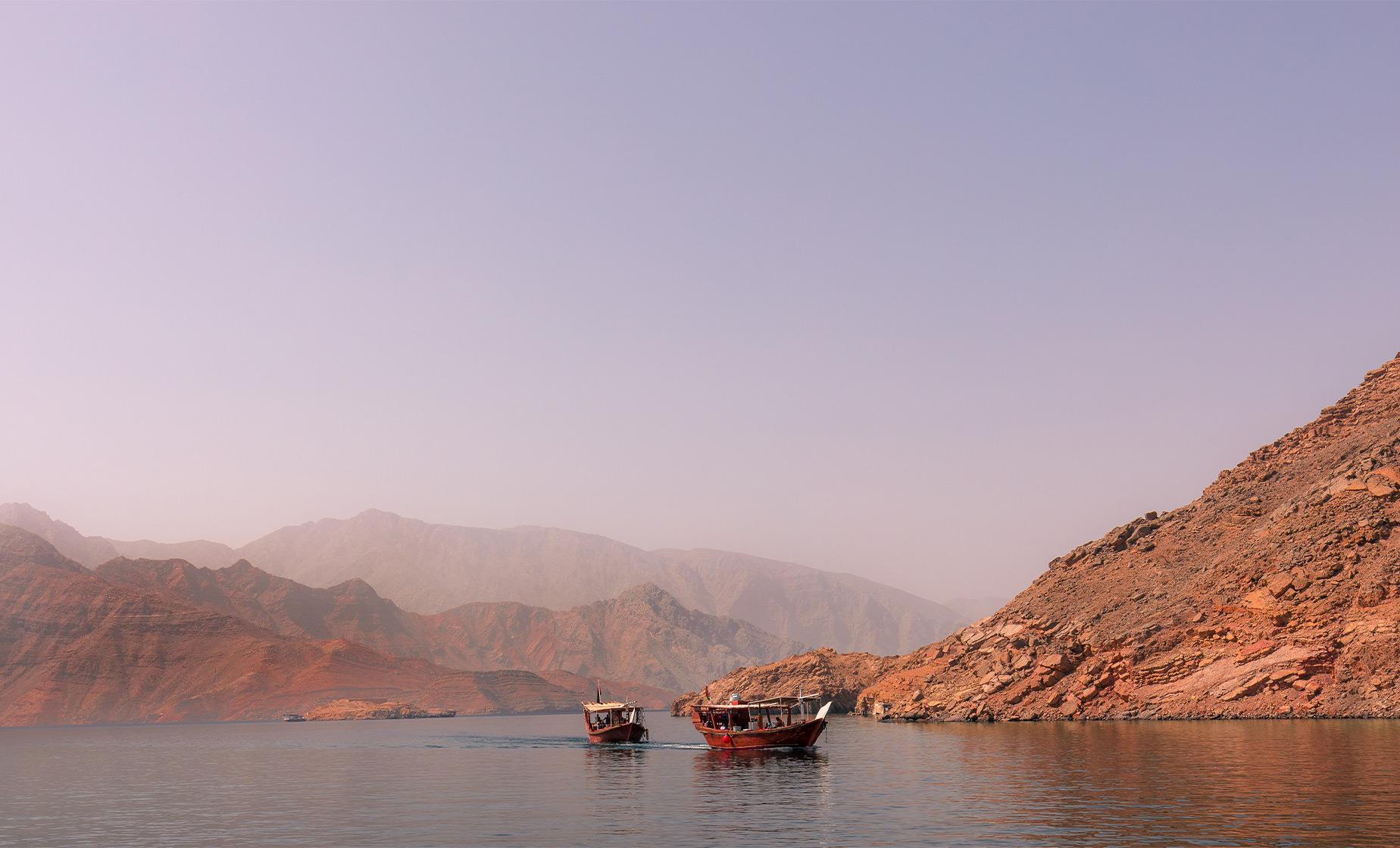 Spectacular Dhow Cruise to the Fjords with Dolphin Watch and Snorkeling - Image 1