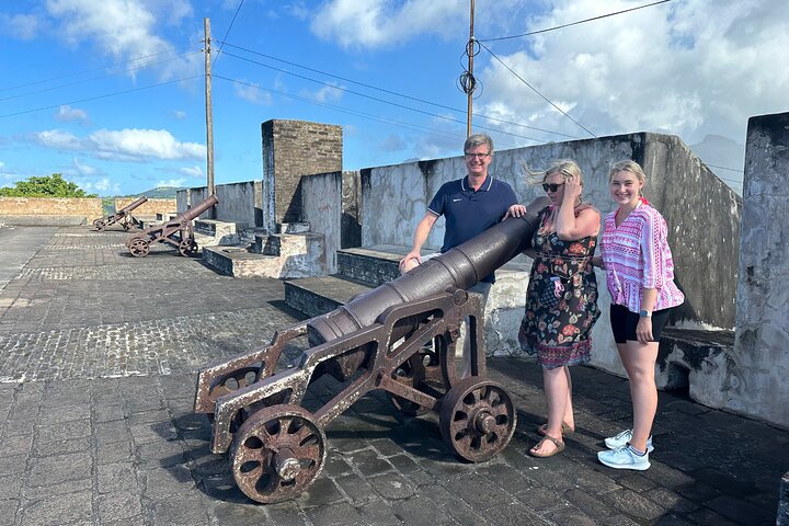 Fort Charlotte, Botanical Gardens Scenic Tour & Beach w/ Topdawg Taxi and Tours - Image 1