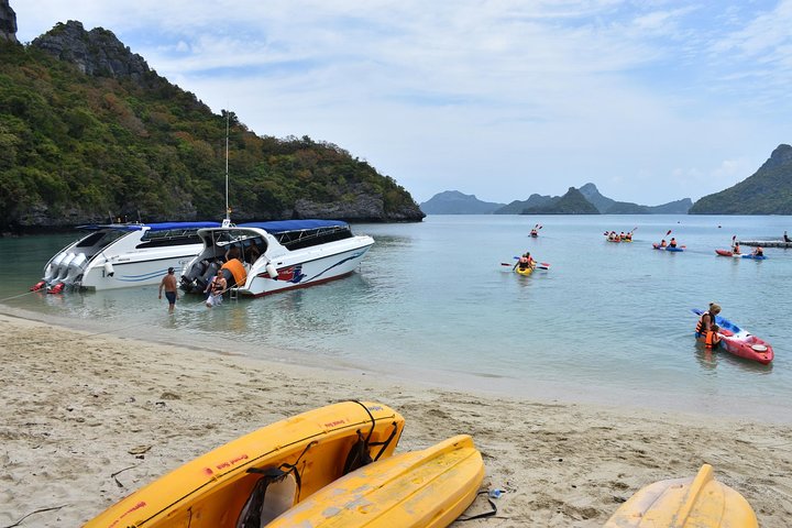 Snorkel and Kayak Trip to Angthong Marine Park by Speed Boat from Koh Phangan - Image 1
