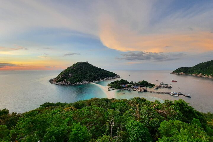 Snorkel Tour to Koh Nangyuan and Koh Tao by Speed Boat from Koh Phangan - Image 1