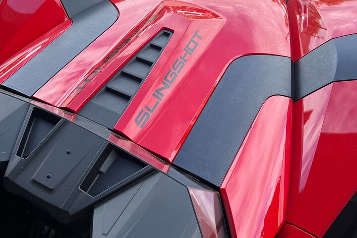 Origamitours | Polaris Sling Shot Rental - SL w/ Tech Package - Metalic Red - Image 5
