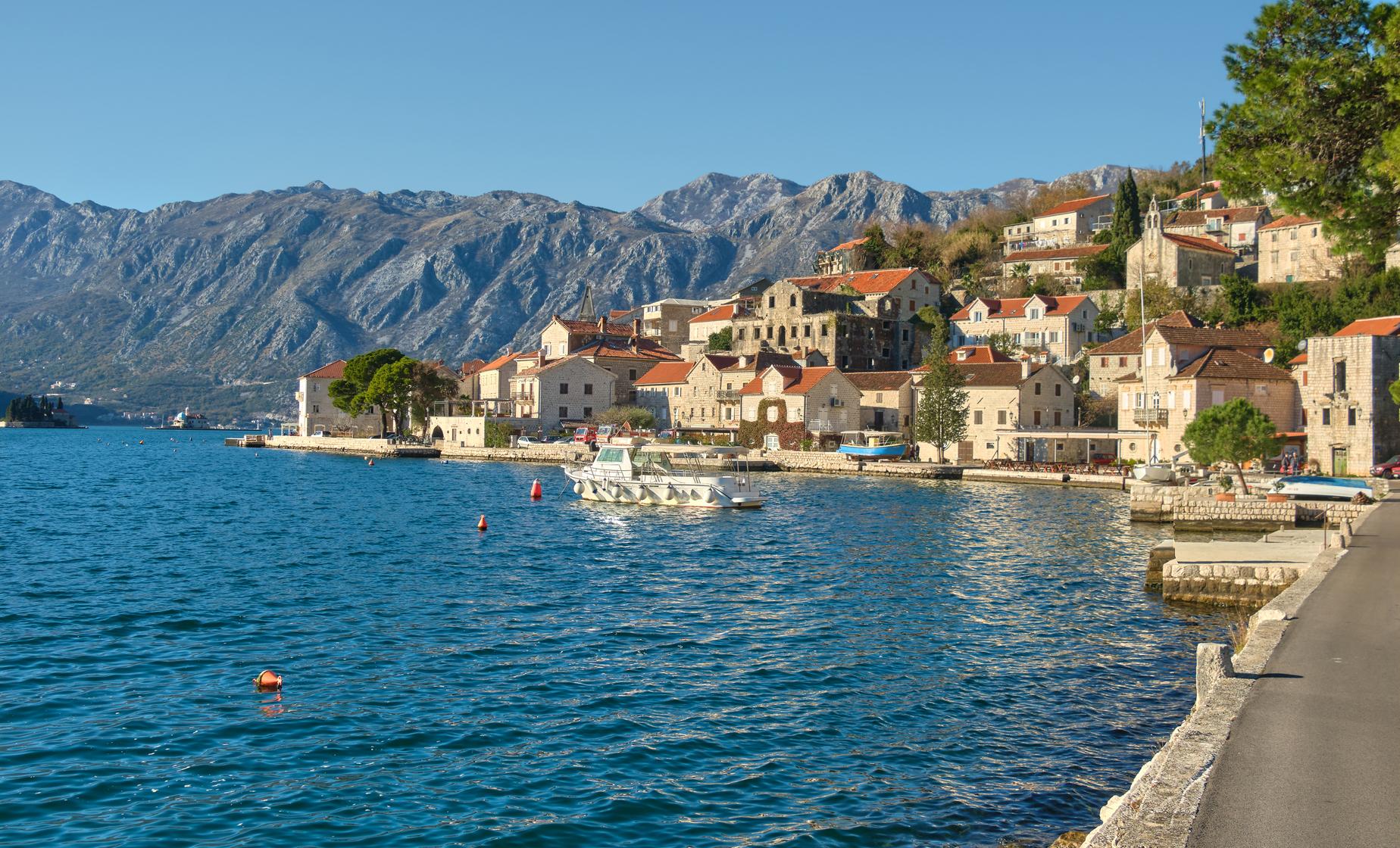 Town of Perast by Sea - Image 1