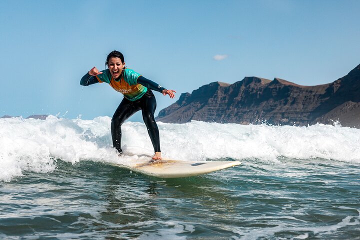 Full Day Surf Lesson for Beginners in Famara, Spain - Image 1