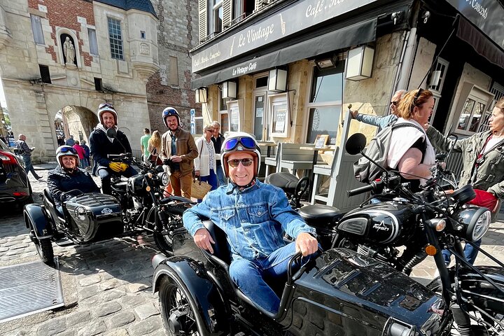 Half Day tour in Vintage Sidecar Motorcycle from le Havre or Honfleur - Image 2