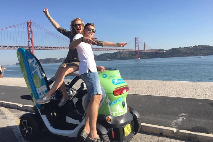 Electric Car with GPS Audio Guide Full Day Tour in Lisbon - Image 1