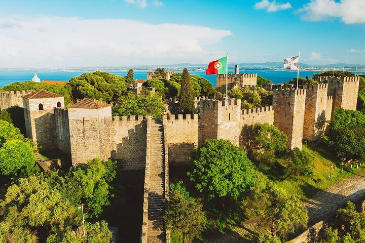 Morning Lisbon Sanctuary of Christ the King,Castelo &Belem Tower  - Image 2