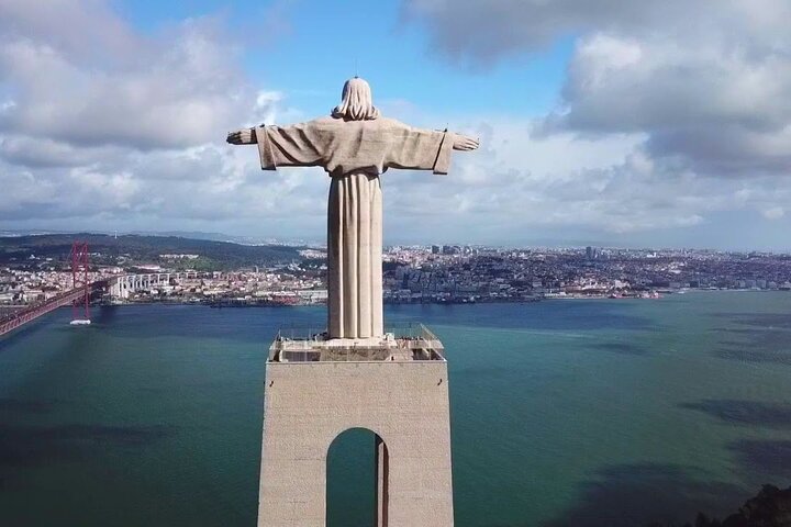 Morning Lisbon Sanctuary of Christ the King,Castelo &Belem Tower  - Image 1