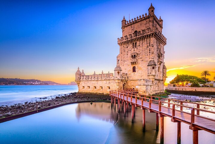 Morning Lisbon Sanctuary of Christ the King,Castelo &Belem Tower  - Image 5