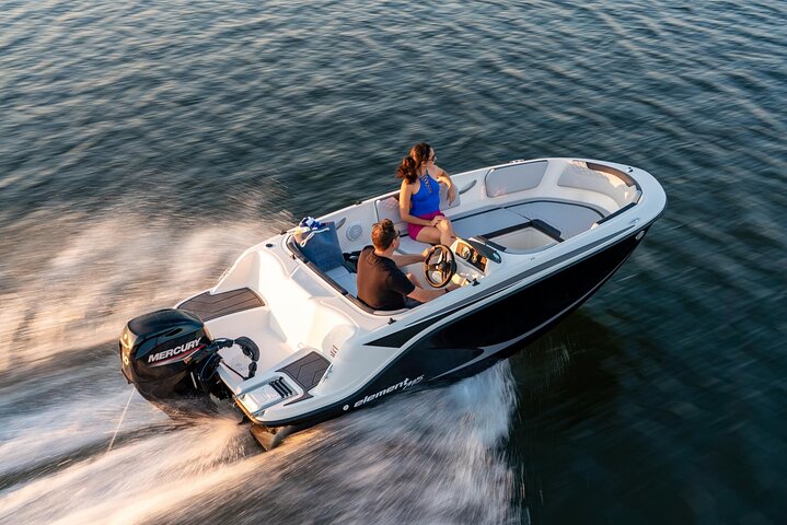 4 hour charter Bayliner M15 motorboat - Image 1