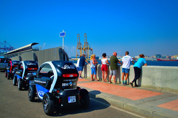  Malaga Highlights by Electric Car with Port Pick up - Image 5