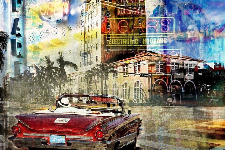 3H Private Classic Car Tour of Miami Beach, Wynwood and Little Havana  - Image 1