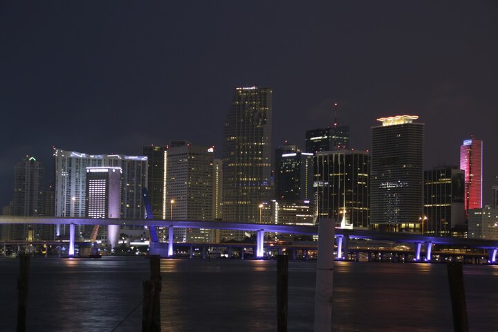 Miami Night Skyline & Miami Boat Tour on Biscayne Bay  - Image 3