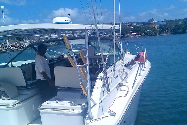 3 Hour Montego Bay Private Deep Drop Fishing Boat Rental Jamaica Inshore - Image 4