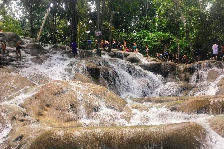 Bamboo Rafting, Dunn's River Falls and Horseback Riding Private Tour - Image 3