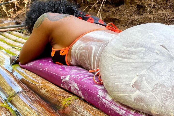 Bamboo Rafting, Limestone Foot Massage, Parasailing Private Tour - Image 2