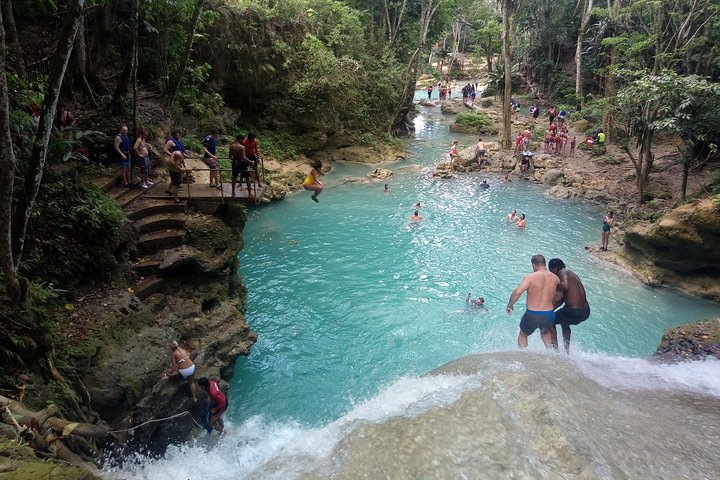 Blue Hole and River Gully Rainforest Adventure Tour from Falmouth - Image 3