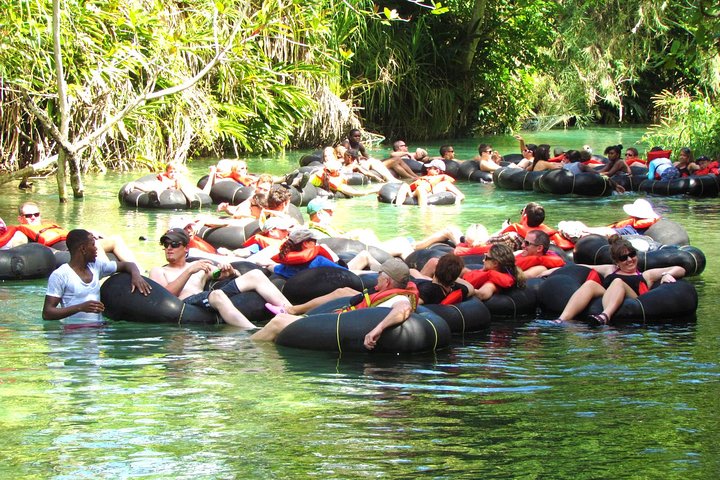 Blue Hole Falls & White River Tubing from Falmouth Jamaica - Image 2