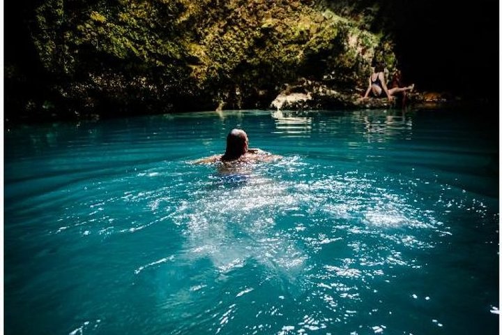 Blue Hole Mineral Spring plus Weed Farm Combo Tour with Transportation - Image 1