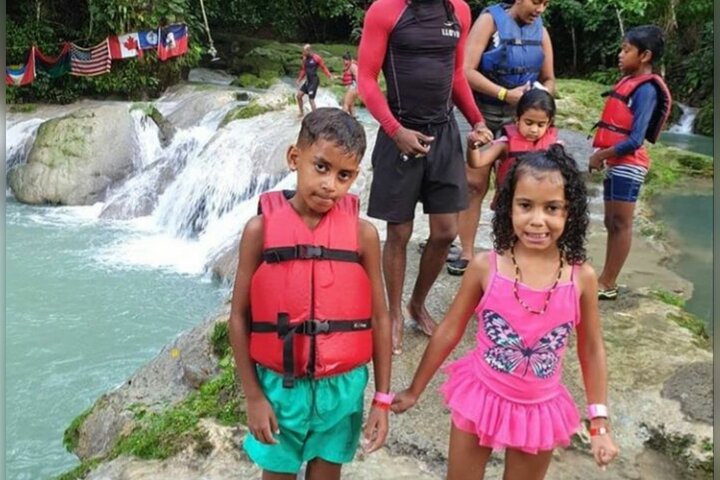 Blue Hole, Secret Falls and Bamboo Rafting Private Tour - Image 5