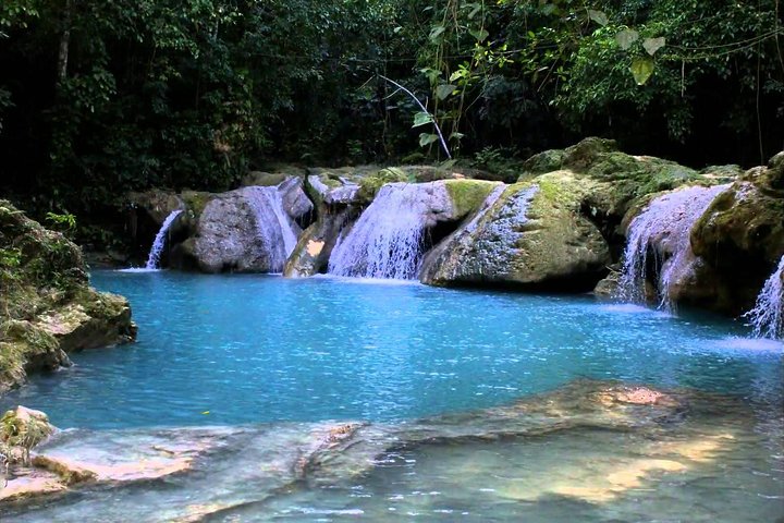 Blue Hole Secret Falls and River Tubing Private Tour - Image 3