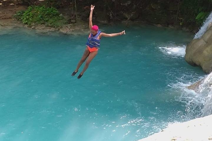 Blue Hole Secret Falls and River Tubing Private Tour - Image 2