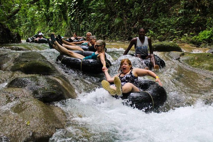 Blue Hole Secret Falls and River Tubing Private Tour - Image 5