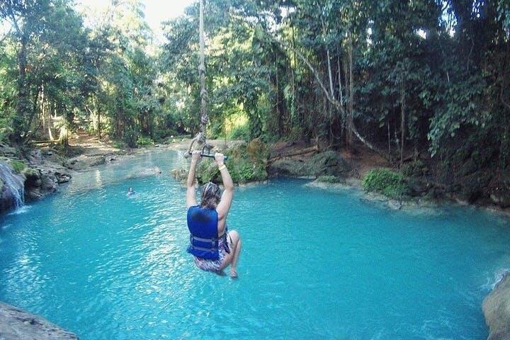 Blue Hole Secret Falls and River Tubing Tour - Image 5
