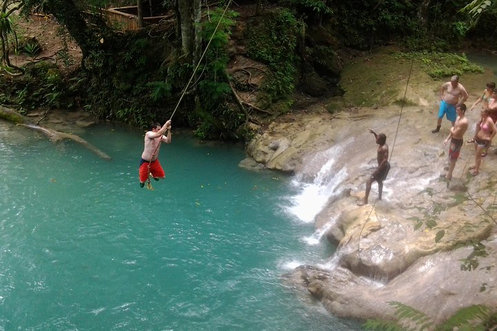 Blue Hole, Zipline and Dunn's River Falls from Falmouth - Image 4