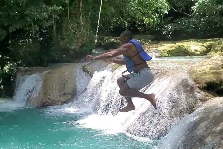 Bluehole, Secret Falls and shopping Day Trip from Montego Bay - Image 1