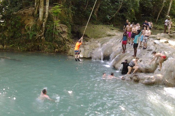 Dunn's Falls Ziplining Blue Hole N River Tubing from Montego Bay - Image 5