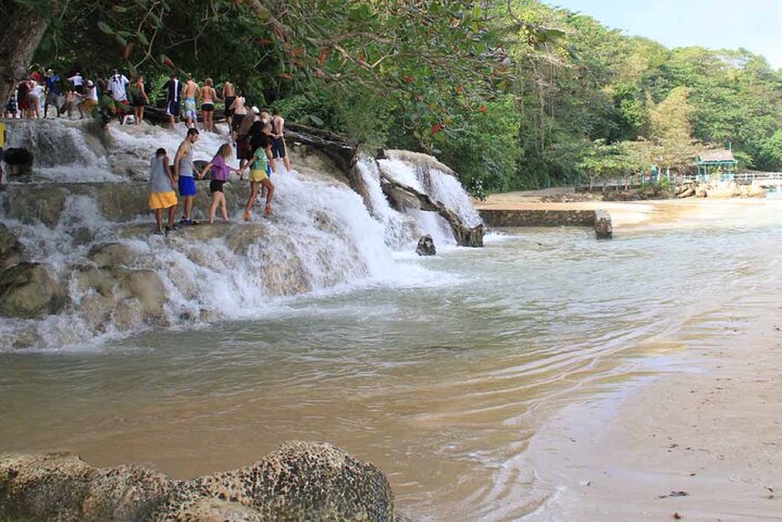 Dunns River Falls And Blue Hole Secret Falls Combine Tour From Montego Bay - Image 2