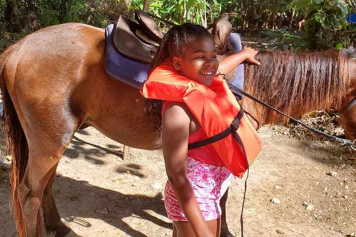 Dunn's River Falls Climb, Zipline and Horseback Riding Private Tour - Image 2