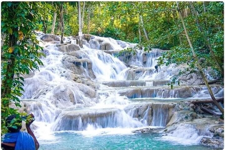  Dunn’s River Falls,Zip lining & horseback riding Combo tour from Montego Bay  - Image 1