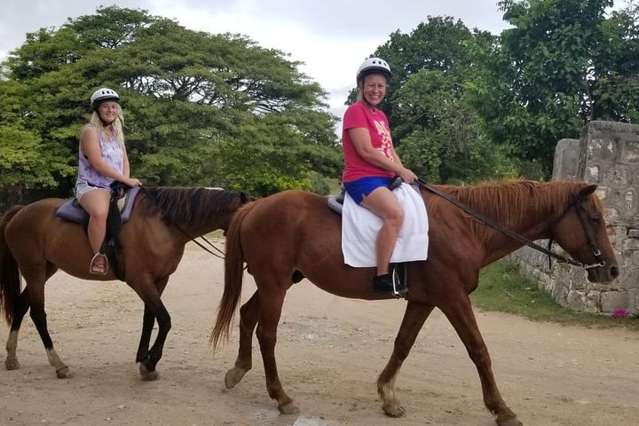 Falmouth Shore Excursion: Braco Stables Horseback Ride and Swim - Image 1