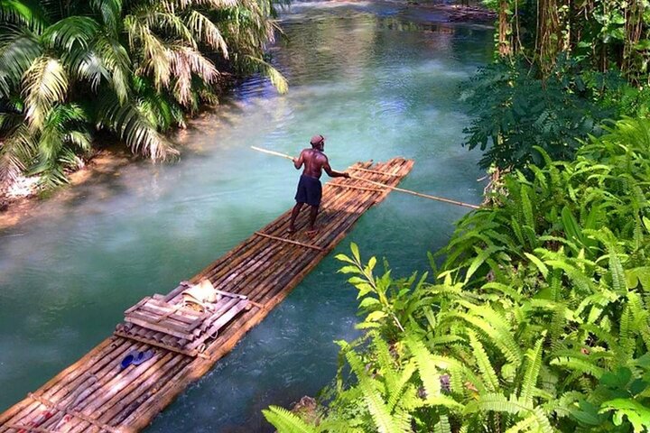 Great River Bamboo Rafting and Limestone Full Body Massage Tour From Montego Bay - Image 1