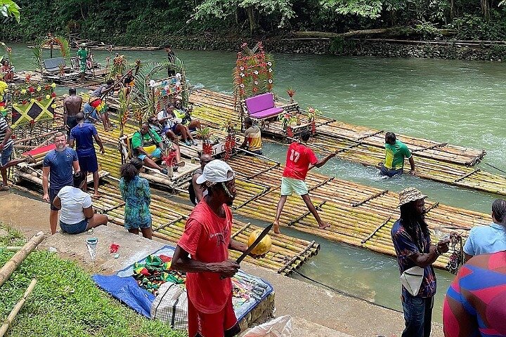 Great River Bamboo Rafting with limestone foot massage  - Image 2