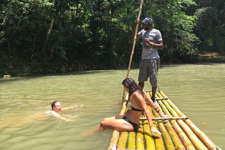 Horseback Ride, Bamboo Rafting and Bluehole/Secret Falls Tour from Montego Bay - Image 2